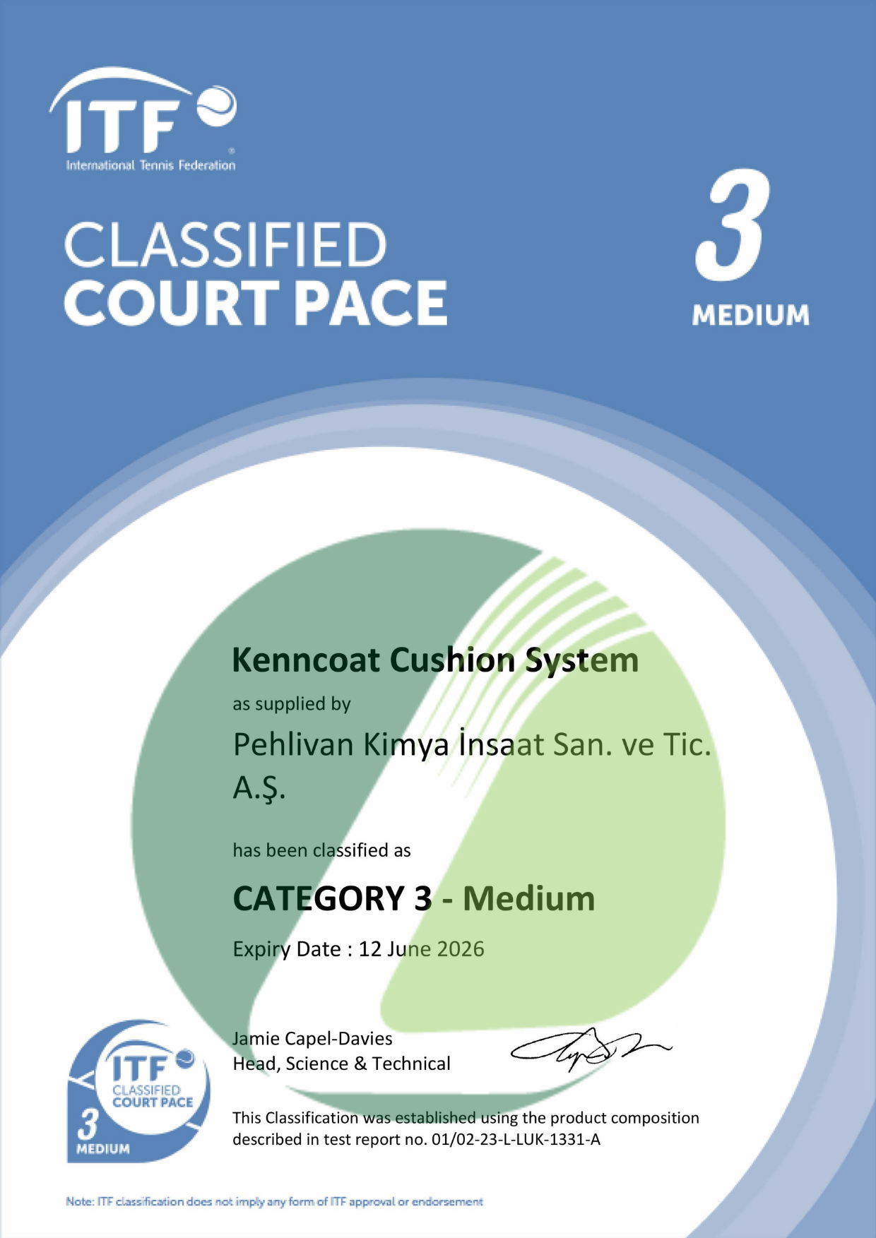 Luxera certificate 3