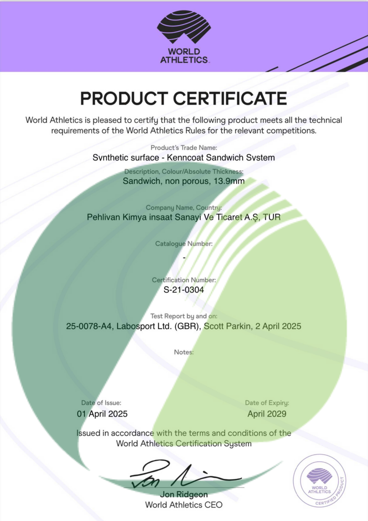 Luxera certificate 4