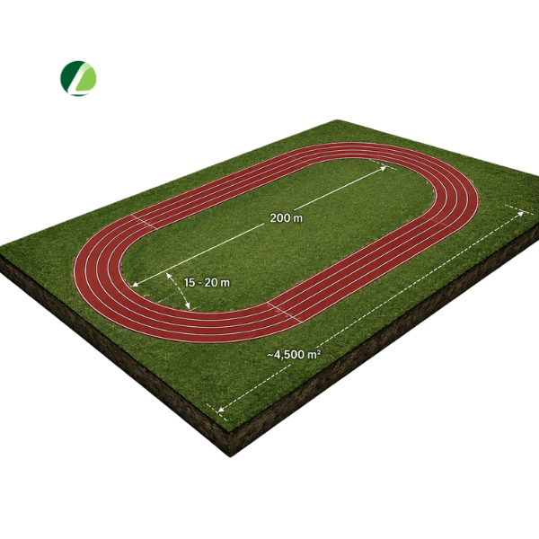 200m Track